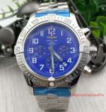 Replica Breitling Avenger Watch Stainless Steel Blue Chronograph